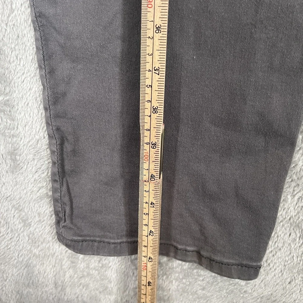 Joes Jeans Mens 34x33 Gray Slim Straight Pants Five Pocket Stretch Classic Style